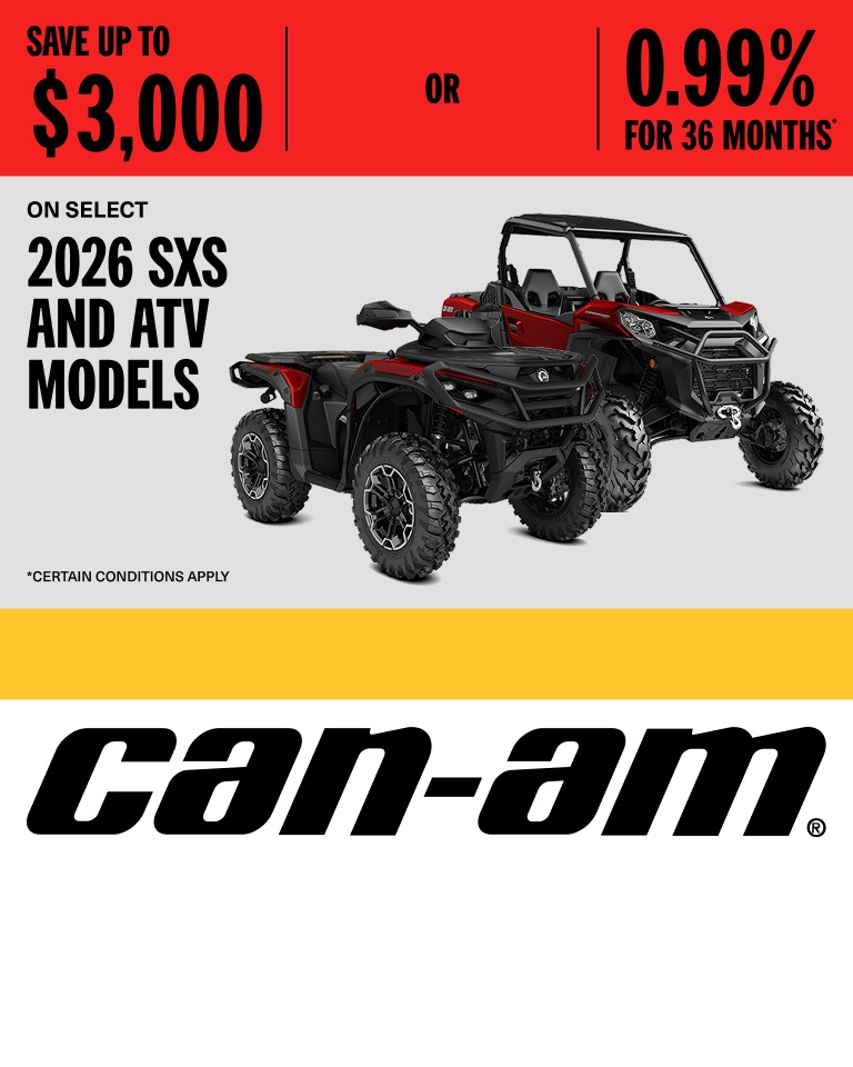 US_ORV_MY26_SXS_ATV_$3k_or_0.99% 36mo_06.30.26