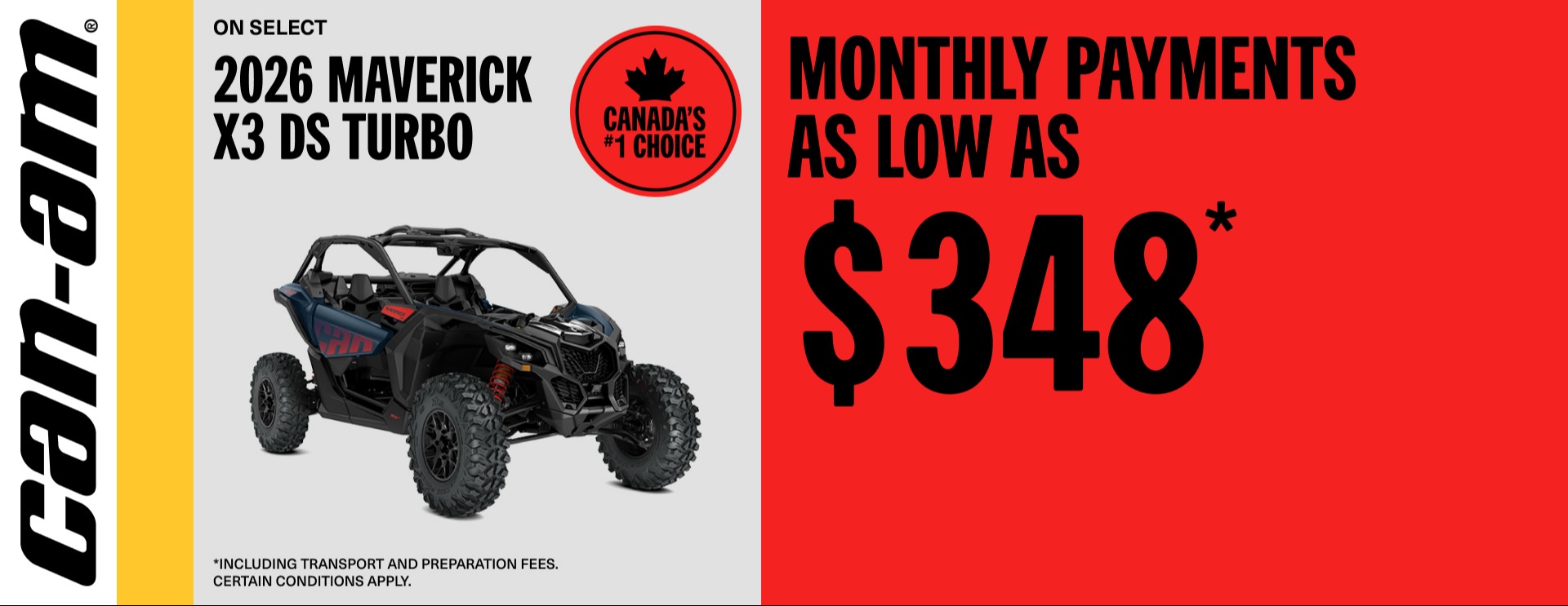 Shop Can-Am Off-Road Vehicles at Energy Powersports Now!