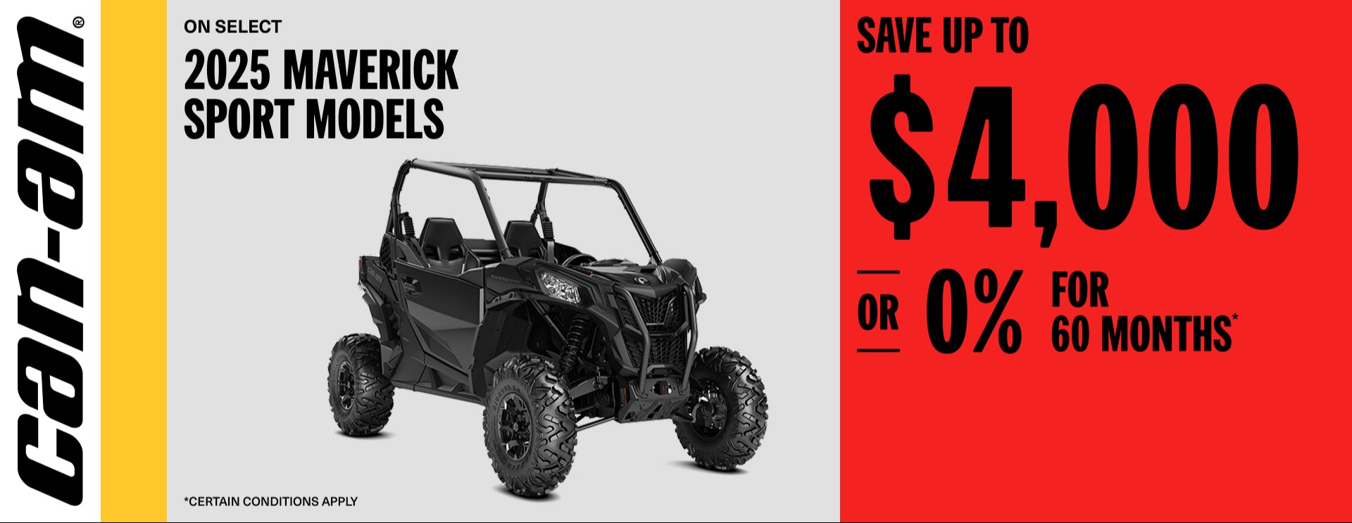 US_ORV_MY25_MAV_Sport_$4k or_0%_60mo_06.30.26