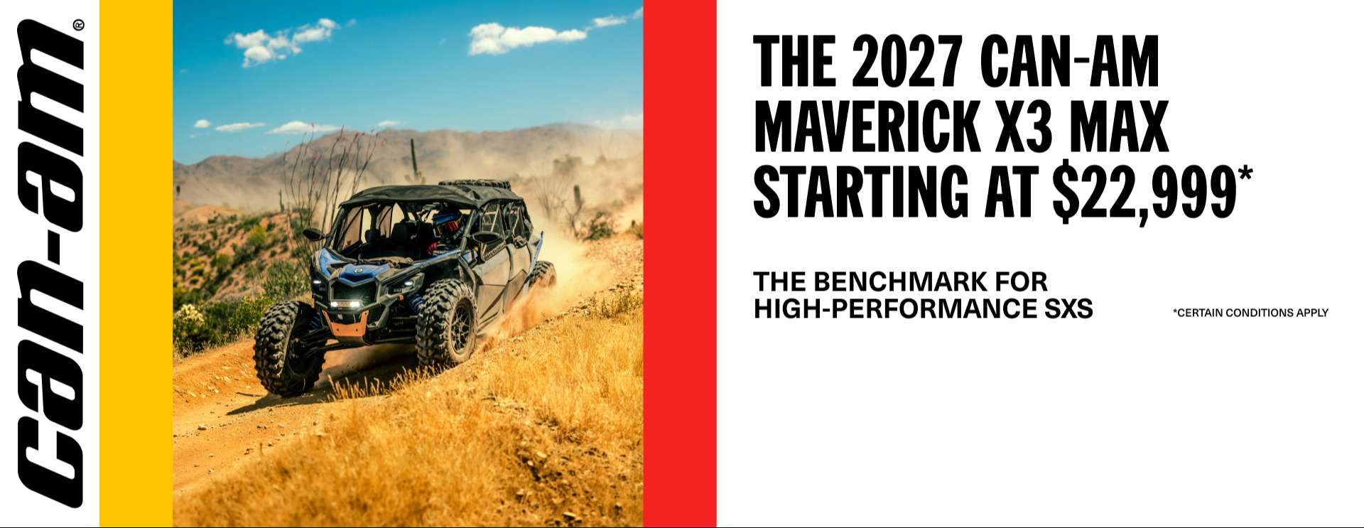 US_ORV_MY27_PRODUCT_NEWS_MAV_X3_MAX_start_at_$22,999_11.30.26